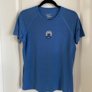 Life is Good ‘Breathe’ ladies medium t-shirt